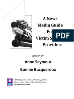 A News Media Guide For Victim Service Providers