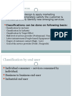 Topic 2 - Classification of Services