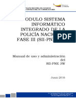 Manual Uso SII-PNE 3W Version 5.0