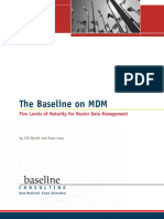 Baseline The Baseline On MDM