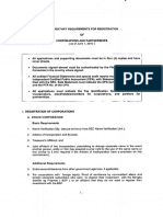 Documentary Req. For Corporation Applying in Sec PDF