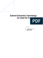 Solvent Extraction Technology For Used Oil Treatment