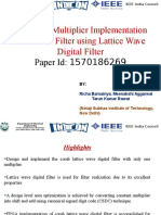 Final Comb Filter PPT - 2007