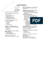 Income Taxation - General Principles