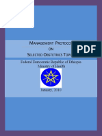 MOH Obstetrics Managment Protocol PDF