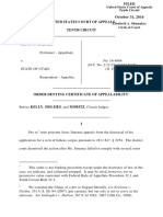 Jimenez v. State of Utah, 10th Cir. (2016)