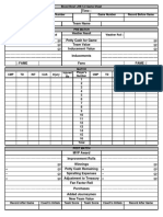 LRB 5 Match Sheet