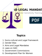 Gad Legal Mandate1