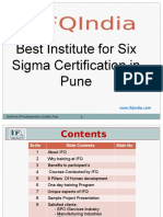 IFQIndia - Best Institute For Six Sigma Certification in Pune