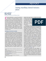 Zachrisson Et Al 2011, Canine Substitution PDF