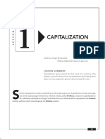 Capitalization Rules and Practice