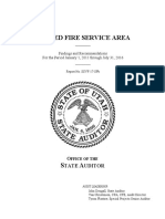 Unified Fire Service Area Audit