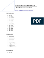 CAE Exam-Do, Make, Take, Give, Have, Hold Expressions