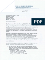 Signed Letter To Kemp Re Georgia Secretary of State Network