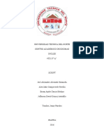 Universidad Técnica Del Norte Centro Académico de Idiomas Ingles 4TO 37"A"