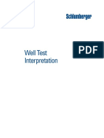 Well Test Interpretation - Schlumberger