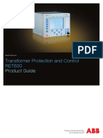 RET630 Product Guide PDF