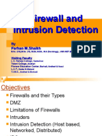 Firewall and Intrusion Detection