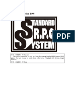 Standard RPG System (SRS)