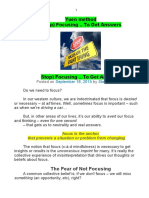 Yuen Method - (Stop) Focusing .. To Get Answers