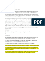 Summary and Differentiation of Criminal Jurisdiction For VFA