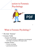 Intro To Forensic Psychology