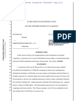 Waymo v. Uber (Motion To Modify Privilege Log - Order)