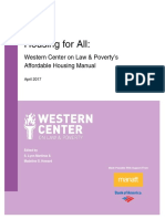 Housing For All:: Western Center On Law & Poverty's Affordable Housing Manual