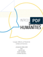 Introduction To Digital Humanities. Johanna Drucker