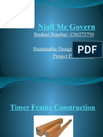 Niall MC Govern: Student Number: C06575790 Sustainable Design and Build Project Presentation