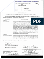 Criminal Complaint Against Navy SEAL Gregory Seerden Alleging Possession of Child Pornography