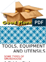 Tools, Equipment and Utensils (Food Processing)