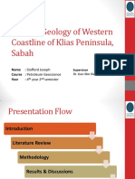 General Geology of Western Coastline of Klias Peninsula Viva