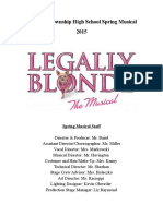 Legally BLonde Audition Packet 10.9.14