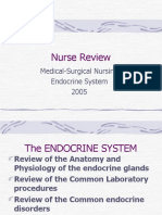 Nurse Review: Medical-Surgical Nursing Endocrine System 2005