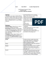 Postpartum Hemorrhage Scenario Assignment Woodward, Tonya 1