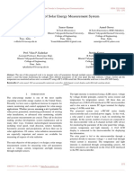 Review of Solar Energy Measurement System