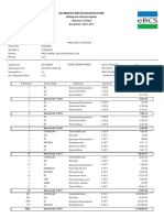 Summary of Totals