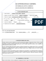 Carta Descriptiva POO1