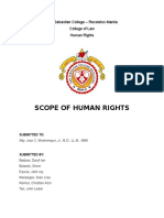 Scope of Human Rights