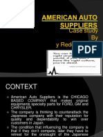 American Auto Suppliers Case Study