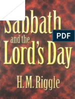 H. M. Riggle - The Sabbath and The Lord's Day