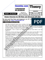 Atomic Structure JEE Main and Advanced (Theory) 