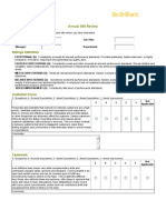 360 Peer Evaluation Form