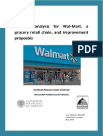 Business Analysis For Walmart