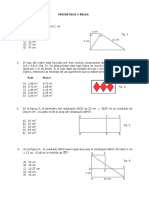 Ejercicios Perímetros y Áreas