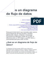 Qué Es Un Diagrama de Flujo de Datos