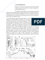 Sistemas de Fallas Extensionales