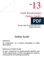 Bab 13 Safety Audit