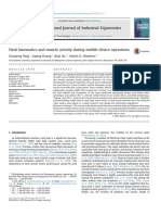 International Journal of Industrial Ergonomics: Xiaopeng Ning, Yuping Huang, Boyi Hu, Ashish D. Nimbarte